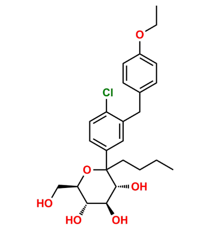N-Butyl Dapagliflozin Impurity